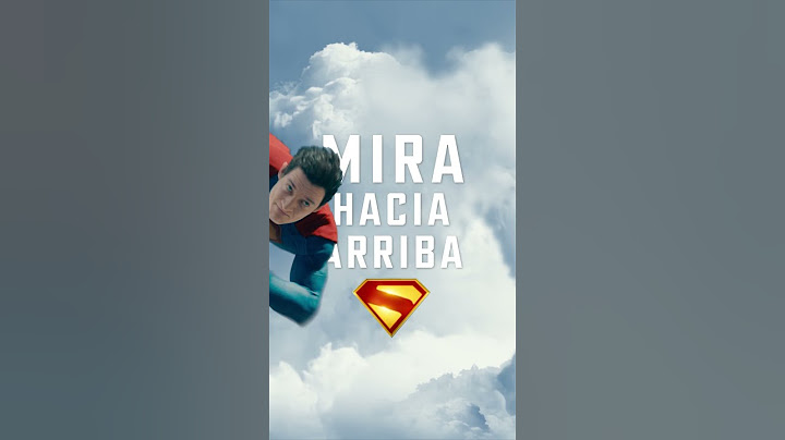 Mantén la vista en el cielo, algo súper está volando hacia ti. Tráiler de #Superman este miércoles.