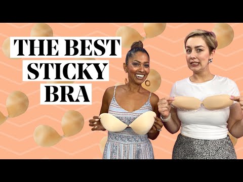Testing 3 Viral Sticky Bras (Sizes C and DD)