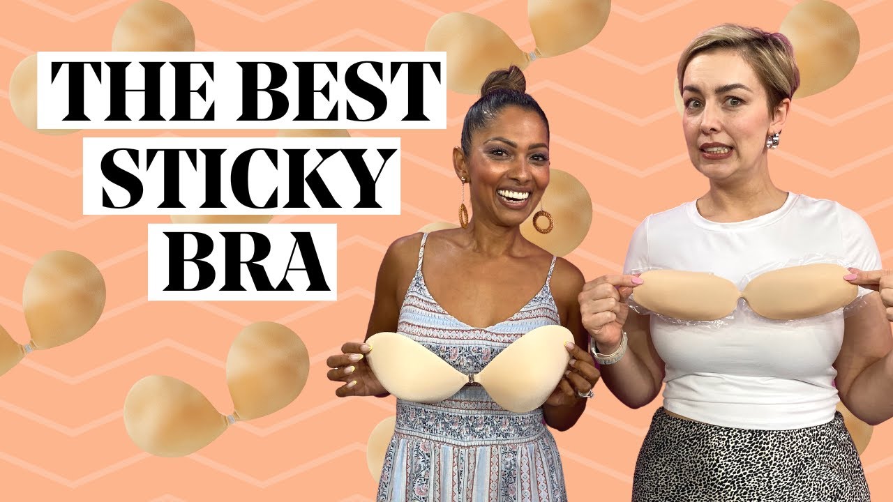 Testing 3 Viral Sticky Bras (Sizes C and DD)