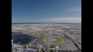 Raw: Time-Lapse of Ice Breaker in Arctic Circle Raw: Time-Lapse of Ice Breaker in Arctic Circle