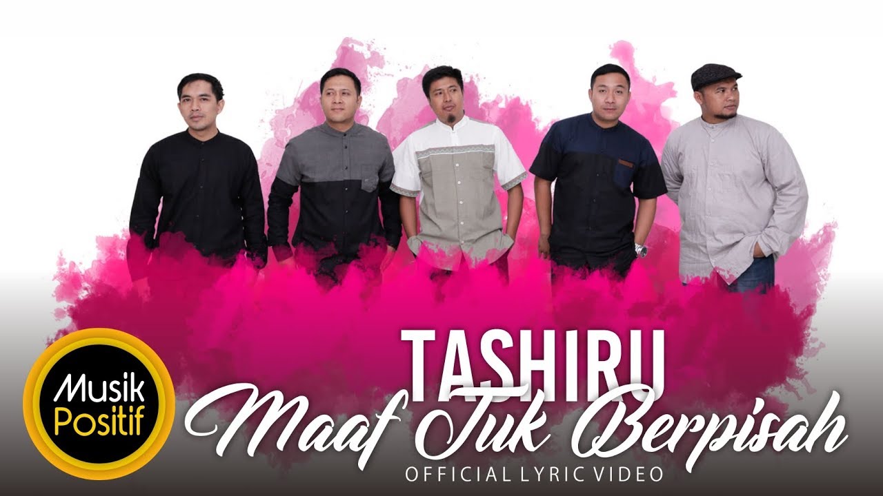 Tashiru  Maaf tuk Berpisah Official Audio Lyric  YouTube