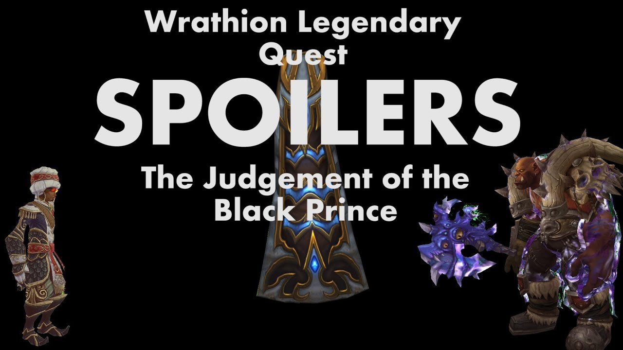 Patch 5.4 Legendary Quest-line {SPOILERS}