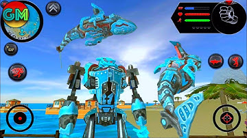 Robot Shark #7  | by Naxeex Corp | Android GamePlay FHD