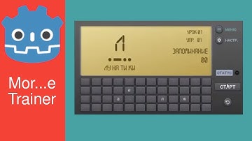 [Godot Engine] Morse Trainer App