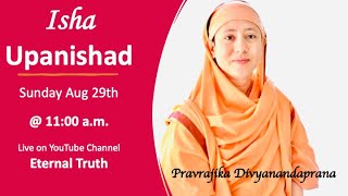 Isha Upanishad (Part 2b) - Pravrajika Divyanandaprana