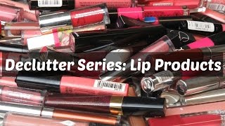 Declutter Series: Lip Products | Kaitlyn Elisabeth Beauty