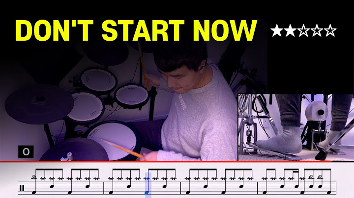 Don't Start Now Drums version - Drums performance video thumbnail