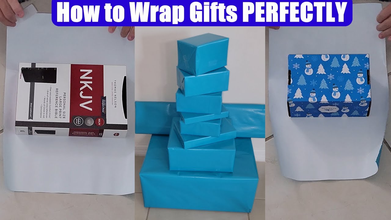 How to Wrap Gifts PERFECTLY YouTube
