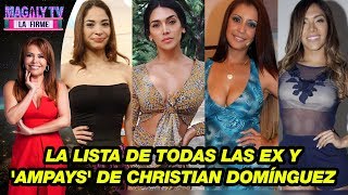 La sombra de la infidelidad: Todas las ex y 'ampays' de Christian Domínguez