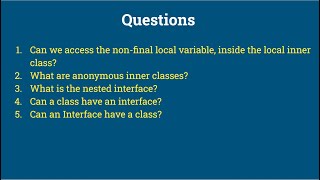 Famous Java Interview Questions | Part 26 Net Worth