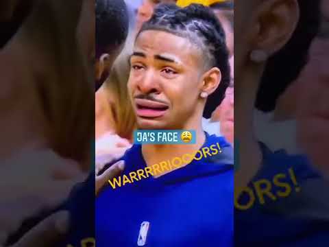 Ja Morant cries