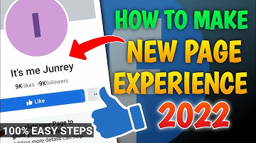 HOW TO MAKE NEW PAGE EXPERIENCE ON YOUR FACEBOOK PAGE USING CELLPHONE 2022 | EASY STEPS