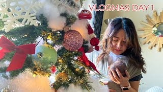 I'm a daily vlogger now....sort of... | Vlogmas 1 - Chef Julie Yoon