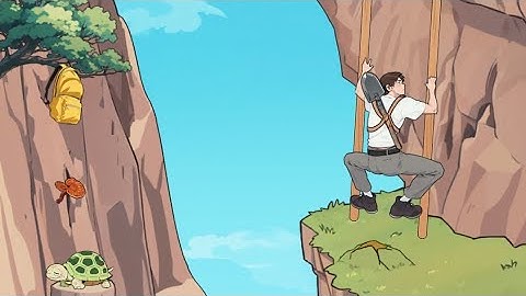 Brain Puzzle 2 Logic Twist level 19 solution | helping the guy reach the top to rescue the girl