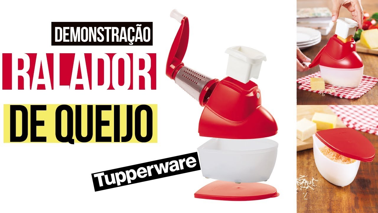 Tupperware Demonstração Ralador de Queijo