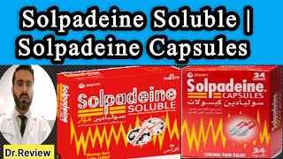 Pain killer solpadeine soluble & capsules uses & dose || Solpadeine how to use | Bodypain | Headache