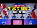 LIVE:Artemis II Astronauts Hold 1st Press Briefing On historic Moon Mission After Returning To Earth