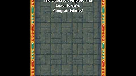 Luxor 2 Java Mobile Music: Ending