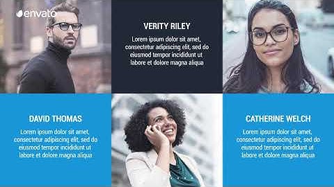 Clean Business Presentation | After Effects Video Displays - Envato elements