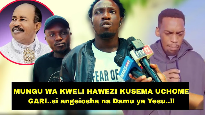 MKALIWENU AFUNGUKA SIRI ALIZOZIONA KANISANI KWA NABII GEOR DAVIE, AMSHANGAA GOZBERT KUCHOMA GARI