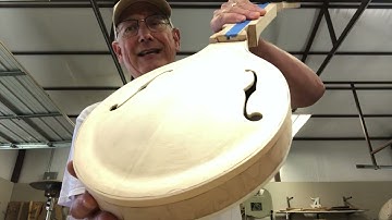 Building My First Mandolin - Binding completed