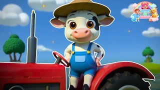 Count Farm Animals! 🐄 | Learn Numbers 1 to 5 song for kids | Johnny & Bingo TV