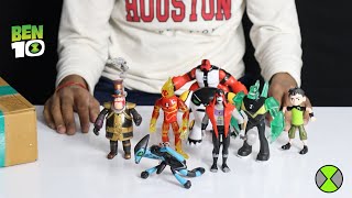 Overview of Ben 10 figures purchased for the first time.