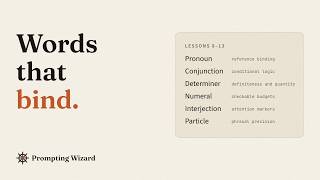 Words that bind | Prompting Wizard, Episode 3