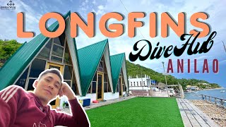 LONGFINS Dive Hub | ANILAO | Cool OCEAN VIEW Resort in BATANGAS | Where to EAT in ANILAO?
