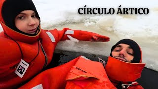 Así Es Nadar En El Círculo Polar Ártico 🇸🇪