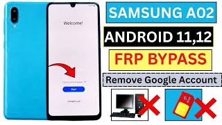 Samsung A02 FRP Bypass Android 11\/12 Without PC | TalkBack Not Working Fix | 100% Working 2025