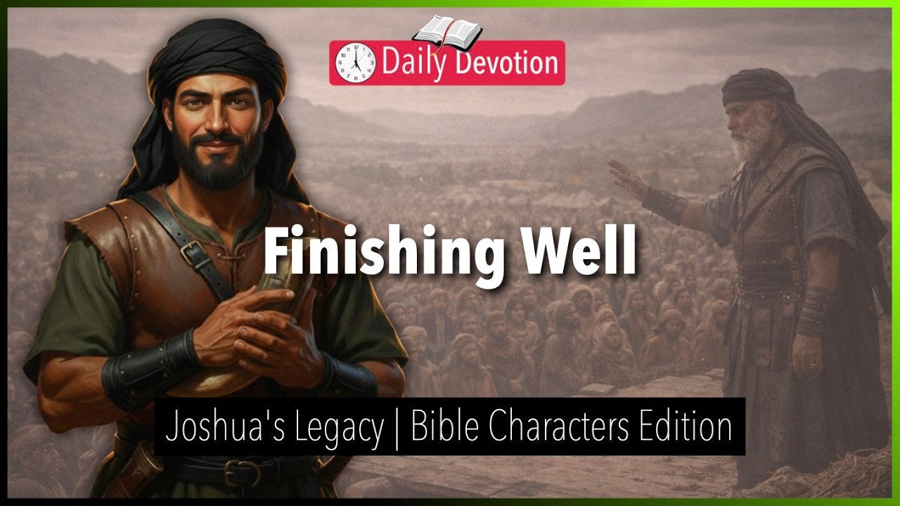 March 02: Finishing Well - Joshua's Legacy - Joshua 24 - 365 Daily Devotions