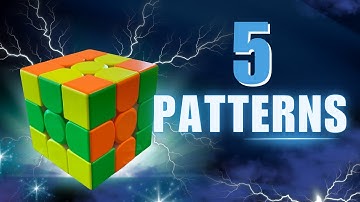 5 EASY Rubik’s Cube Patterns That’ll Blow Your Mind! (Part 6)