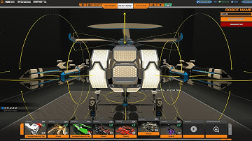 Robocraft tutorial - SMG helicopter - Fly Eye