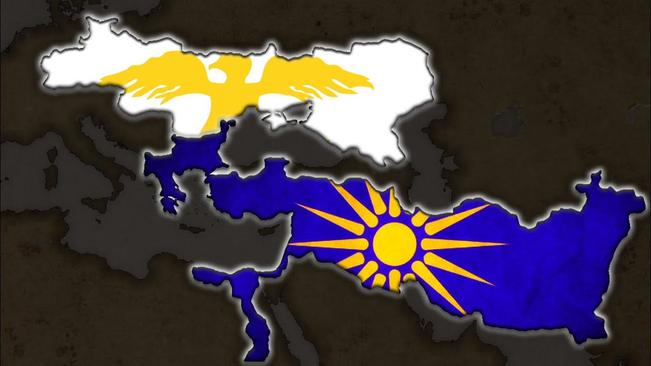Hunnic Empire Vs Macedonian Empire Hoi4 Timelapse YouTube