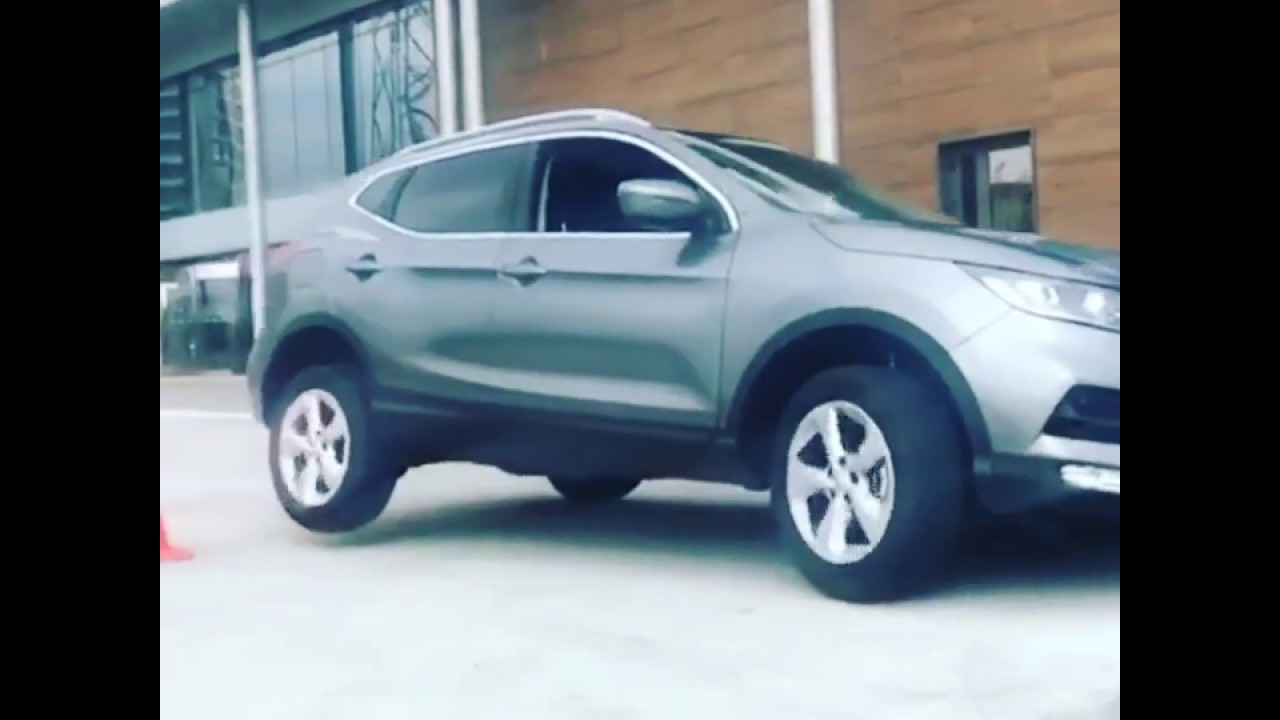 Yeni Nissan Qashqai ESP Testi YouTube