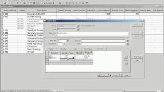 Sage Estimating: Video 23 Job Cost Setup, Pervasive (Legacy)