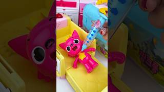 Pinkfong Ambulance Doctor Set Toy 🚑 | Satisfying ASMR Unboxing & Pretend Play #Shorts