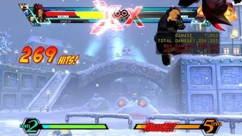 UMVC3: Akuma - Up TAC Infinite