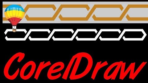 Corel Draw Tips & Tricks Kind of a Chain for a brush stroke