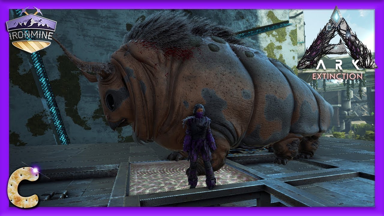 Mr. Fatbug Rides The Elevator? Ark Extinction Ironmine Ep 07 - YouTube