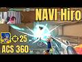 NAVI Hiro on Neon | 360 ACS, Clean Entries