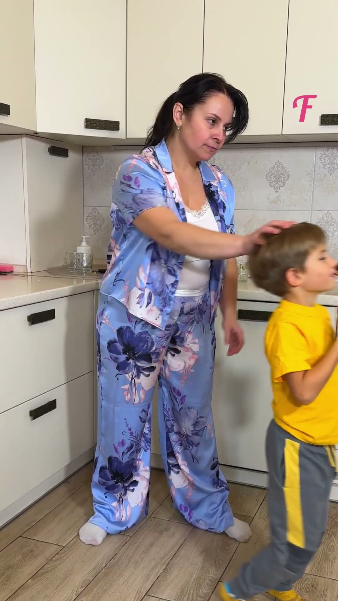 Mom’s Coffee Break Turns Into a Comedy Show! #shorts