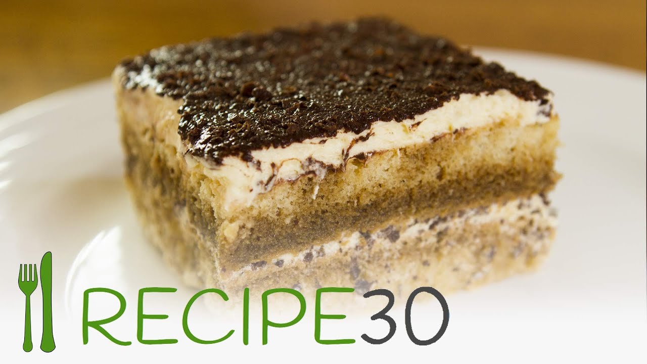 Easy tiramisu cake recipe  best ever with no bake | Recipe30