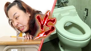 絶対に学校のトイレでうんこしたくない小学生vs便意
