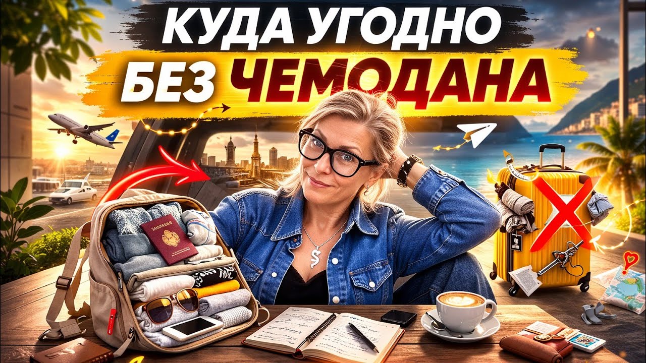 Как путешствую с рюкзаком, ненужные и нужные вещи.