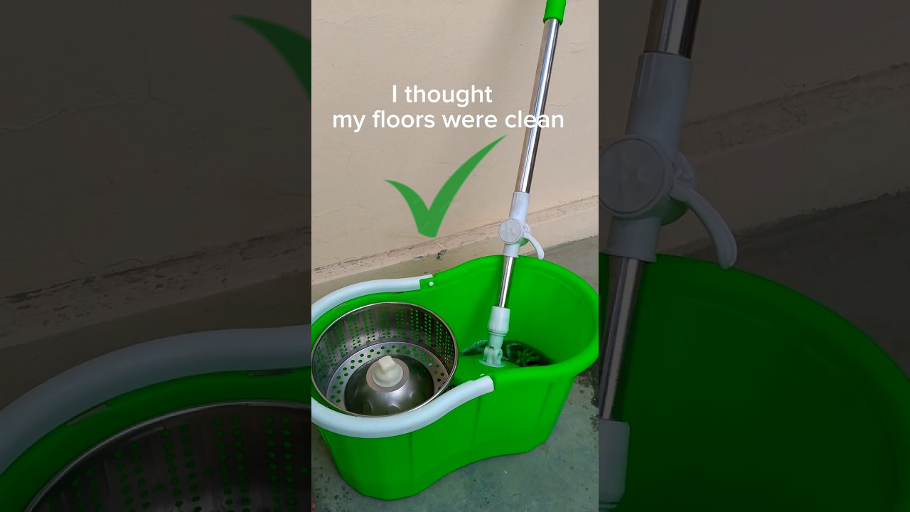Spin Twist Mop and Bucket Set