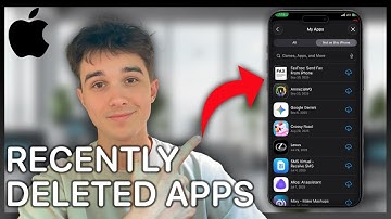 How To See Recently Deleted Apps On iPhone iOS 26 - Step by Step Guide