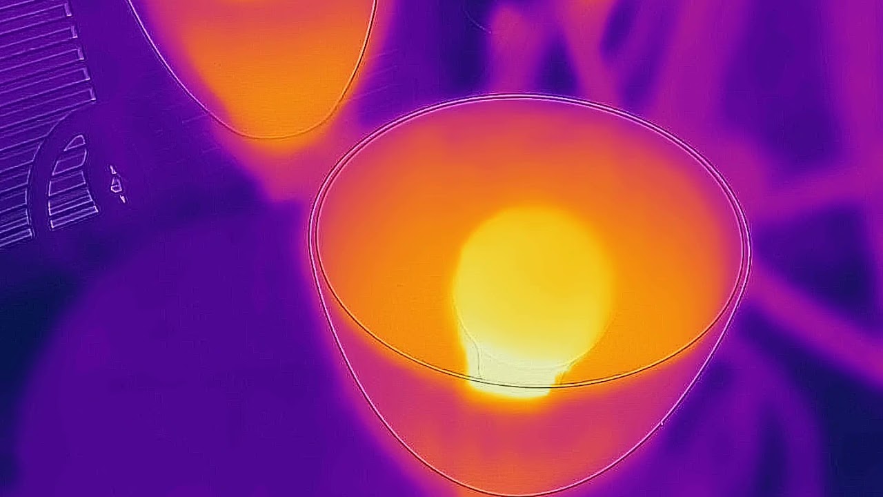 Thermal Camera Even LED Bulbs Get Hot YouTube
