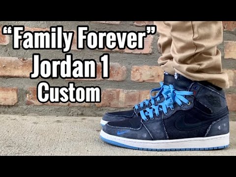 jordan 1 family forever custom